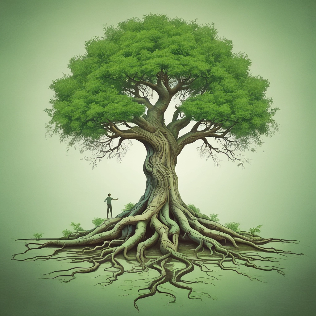  सुई वाला पेड़ (needle bearing tree)