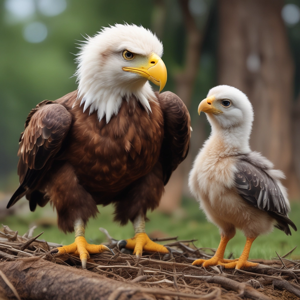  बाज़ और चूज़ों की कहानी (The story of the eagle and the chicks)