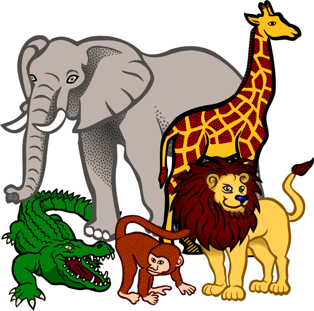  हाथी और उसके दोस्त ( Elephant and his friends)
