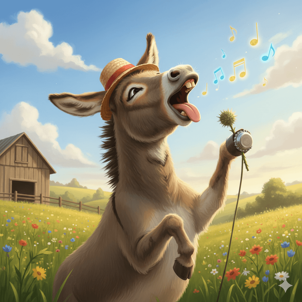 Panchtantra Story of Musical Donkey in Hindi)