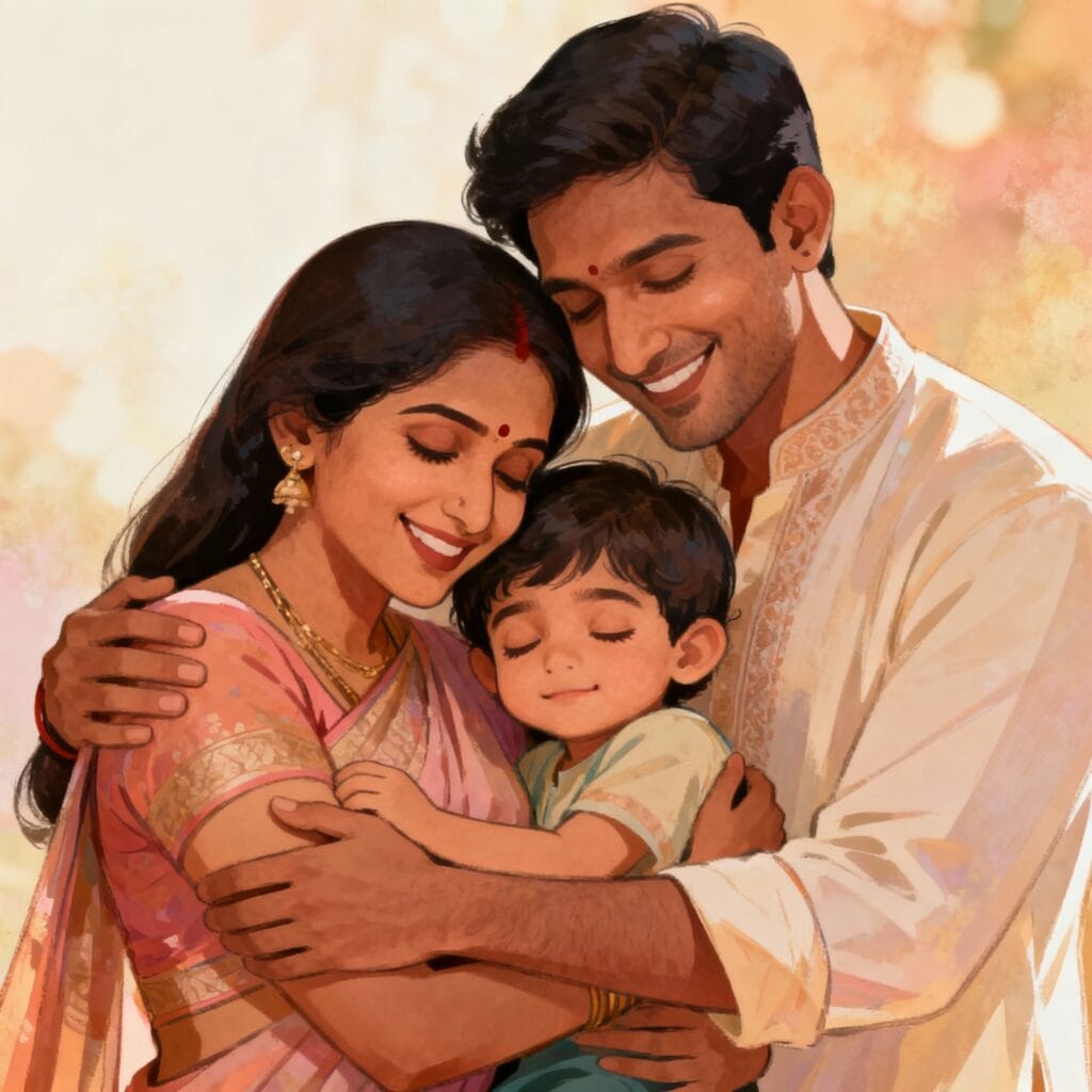 प्यार और सुरक्षा का वातावरण दें