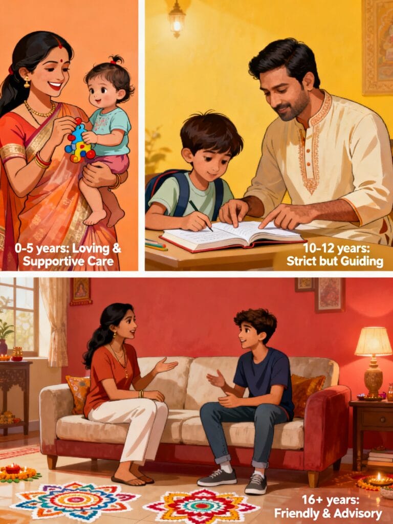 उम्र के अनुसार व्यवहार करें